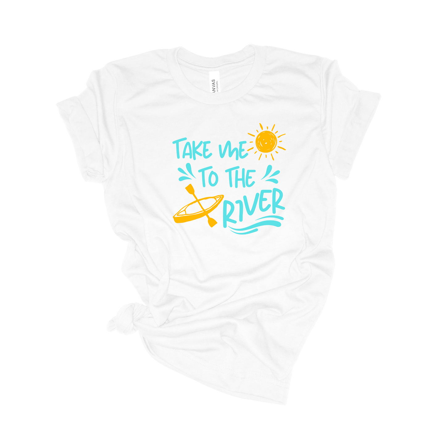 Take Me To The River T-shirt - Adult Unisex - Kayak Tee
