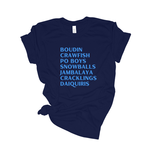 Boudin Crawfish Po Boys T-Shirt