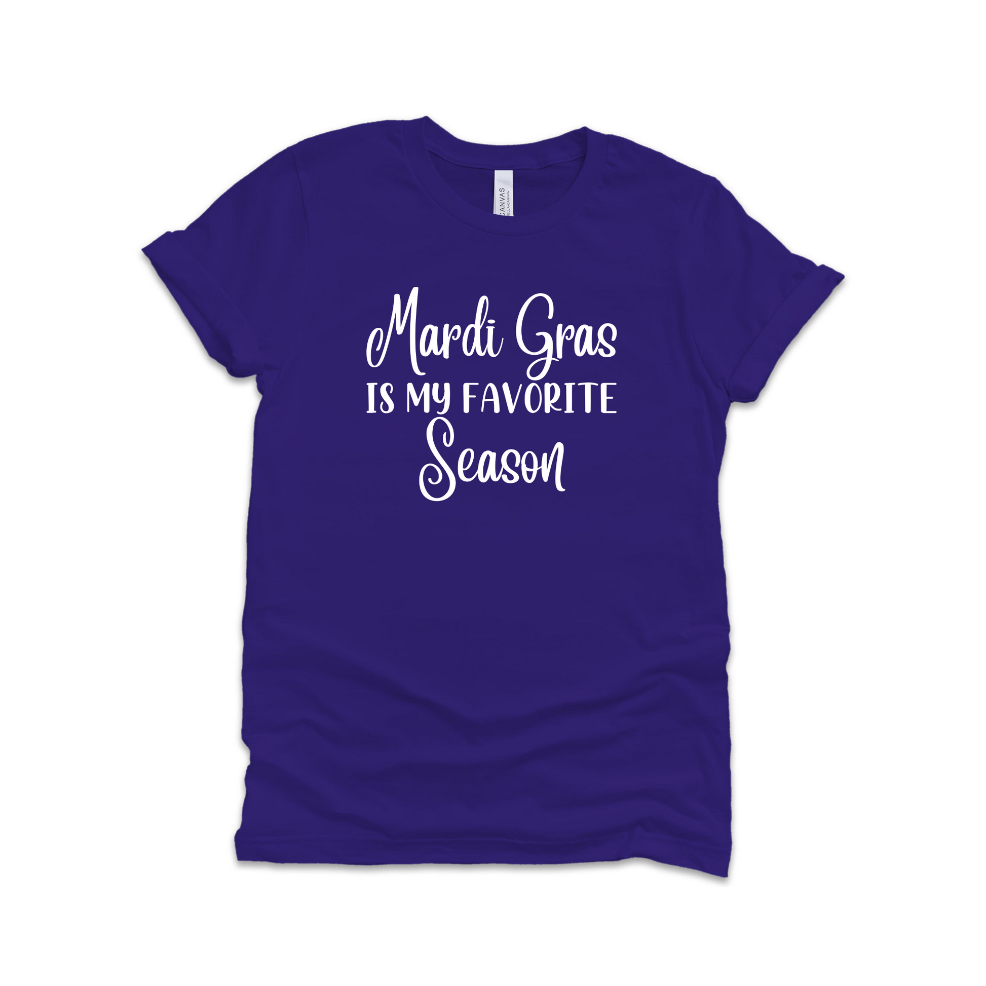 White shirt with purple best sale writing