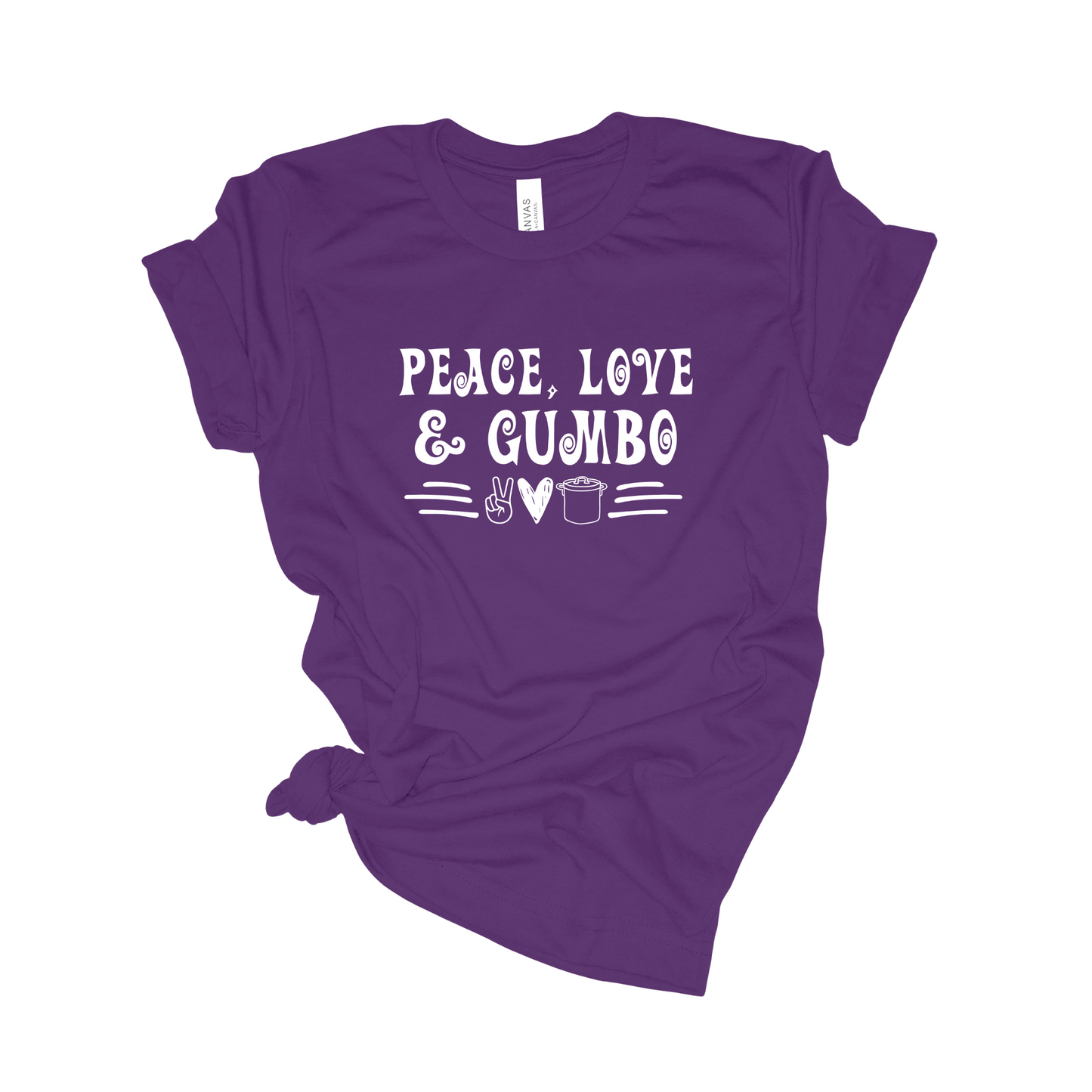 Peace Love & Gumbo T-Shirt